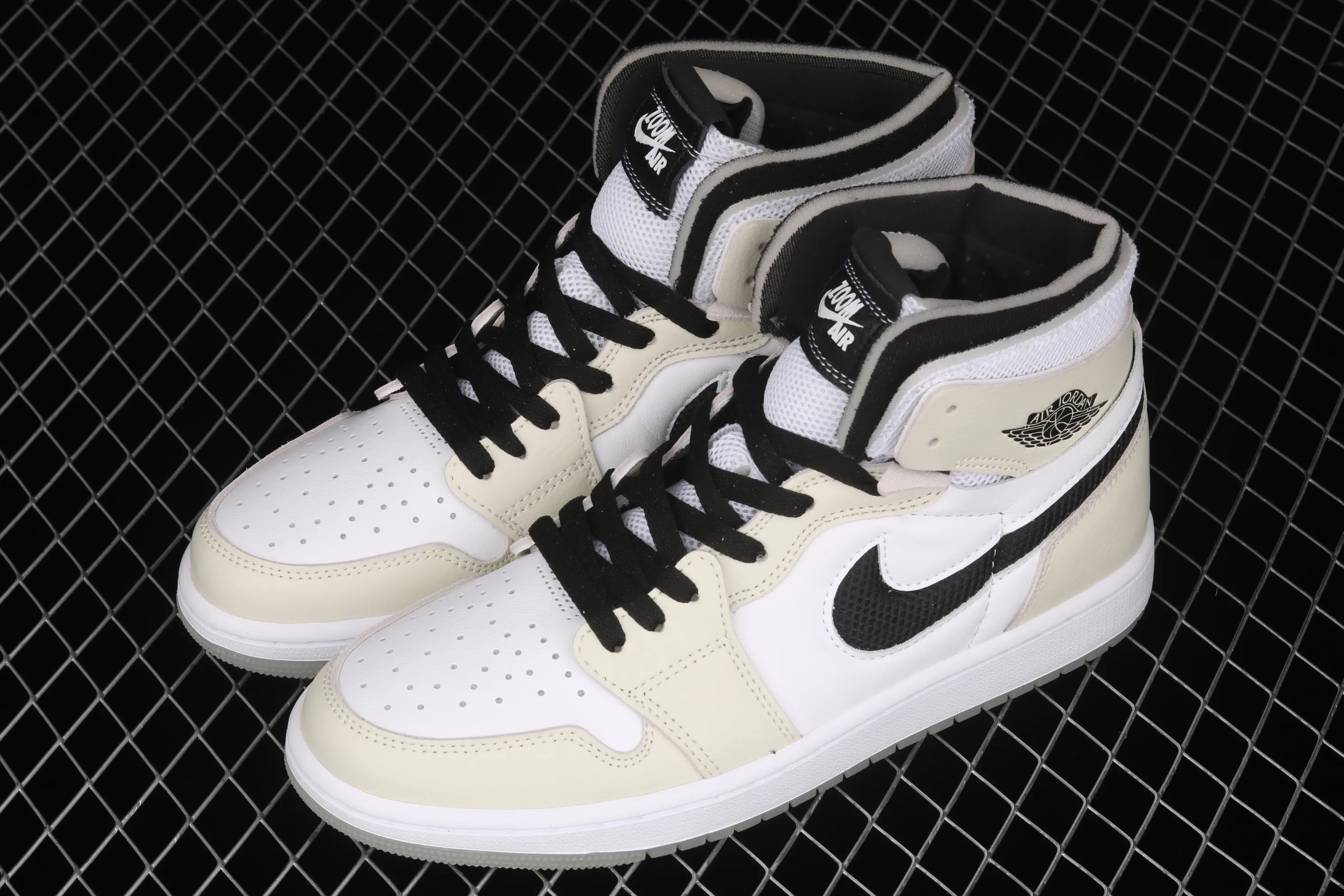 All categories Air Jordan Jordan series basketball shoes Air Jordan 1 High G version Air Jordan 1 Zoom Air CMFT AJ1 Joe 1 Pearl White high-top basketball shoes CT0979-002